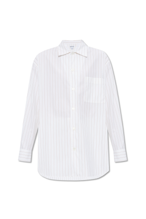 【送料&関税込】Bottega Veneta Jersey Stropicciato Coniglio Bottega Veneta Soft Cotton Jersey Crop T-Shirt with